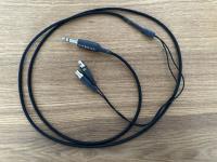 Clear light headphone cable 2m