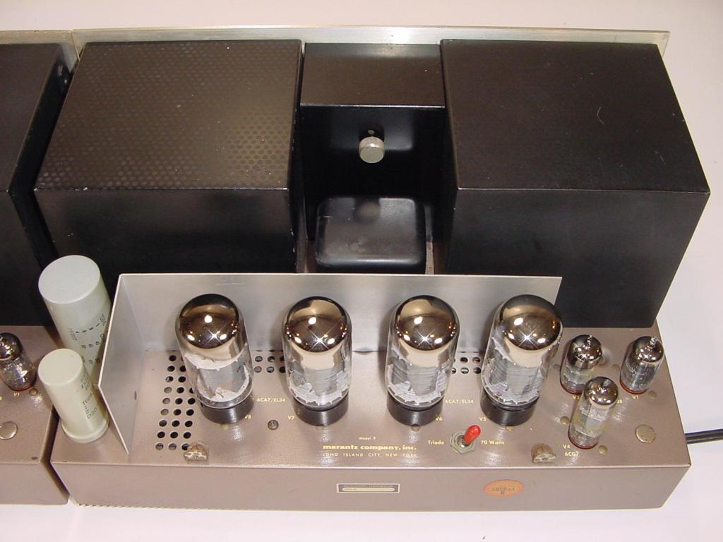 Marantz 2 Vintage Marantz Model 9 EL34 Tube Monoblock Mono Matched ...