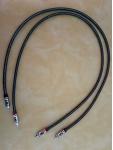 Diamond 4 NF Stereo Cinchkabel 2 mal 1 m, (hochwertiges Kabel aus Italien)