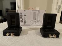 DST Dual Firing AMT Ribbon Super Tweeter Speaker Pair