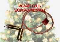 Kristalltone MOZART GOLD Weihnachtsonder Netzkabel 200 cm neu