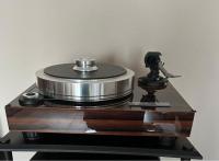 Forte S Makassar hochglanz mit Pro-ject Carbon 12 Zoll Tonarm