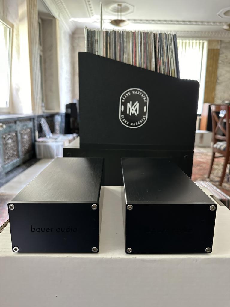 Bauer audio Phono Stufe + Netzteil Referenz OVP + Optional DPS ...