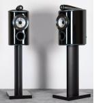 B&W Bowers & Wilkins 805D4 805 D4 High End Kompaktlautsprecher schwarz + Stands