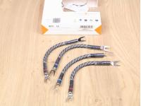 Platinum Eclipse 8 highend silver audio speaker cable jumpers