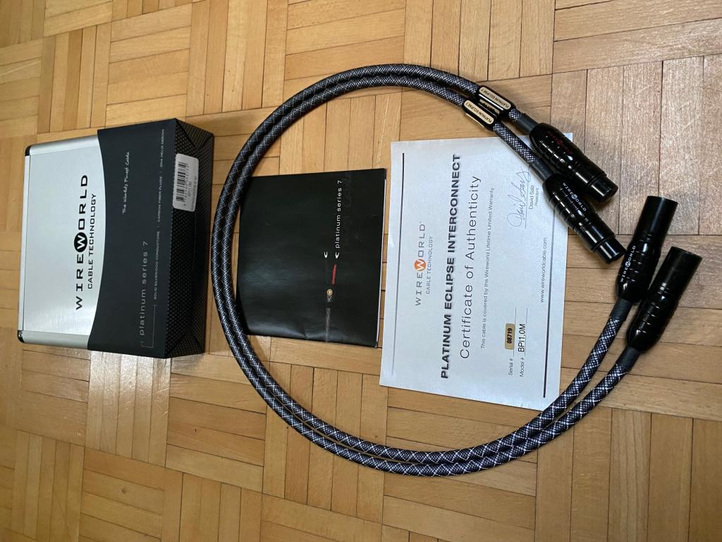 WIREWORLD Silver Eclipse 7 SBI7 BAL XLR 【ついに再販開始！】 dgipr