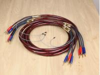 The NOVA highend bi-wired audio speaker cables 3,0 metre