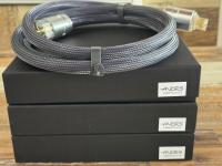 Bundle / Set AUDES Netzkabel PC-2 / 3x C13 & 1x C19 / Power Cables / Audes PC-2