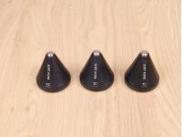 Sort Kone TC Titanium Ceramic highend audio tuning feet (1 set of 3)