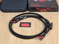 William Tell BASS highend audio speaker cables 2,0 metre