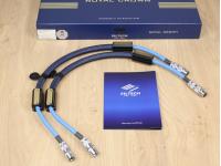 Royal Single Crown S10 highend silver audio interconnects XLR 0,75 metre