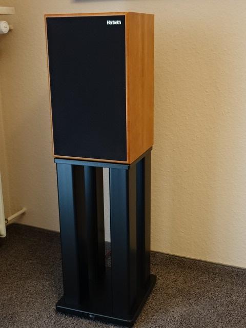 Harbeth Acoustics Harbeth M Mit Skylan Stands Skylan Premium Fill Und Skylan Q Bricks