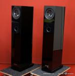 Coax D6 Active, High Gloss Black, Active 2-Way Floorstanding Loudspeakers