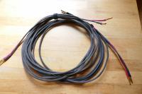 LUNA Cables Gris / Grau Lautsprecherkabel 2 x 5m Bananenstecker