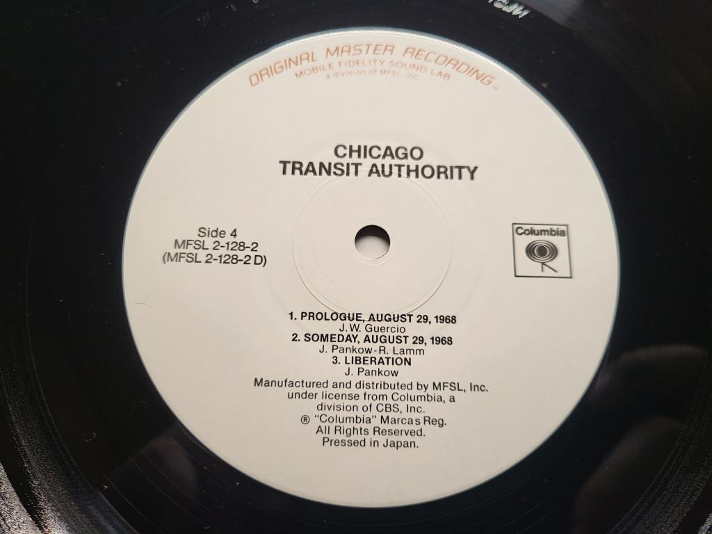 Chicago Transit Authority (MFSL 2-128) - Doppel LP