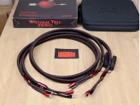 William Tell Zero highend audio speaker cables 2,5 metre