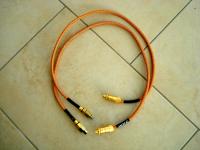 2 x JCAT M12 Gold Ethernet cable 1m