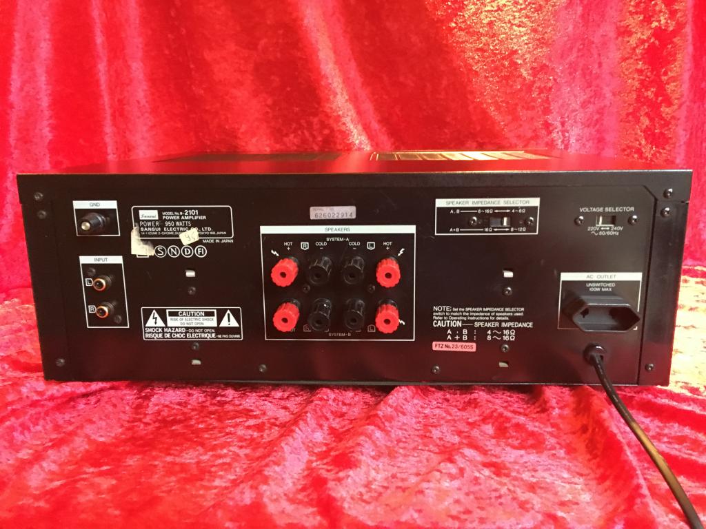 Sansui Vorstufe C-2101 Und Endstufe B-2101 (6095629804 ...