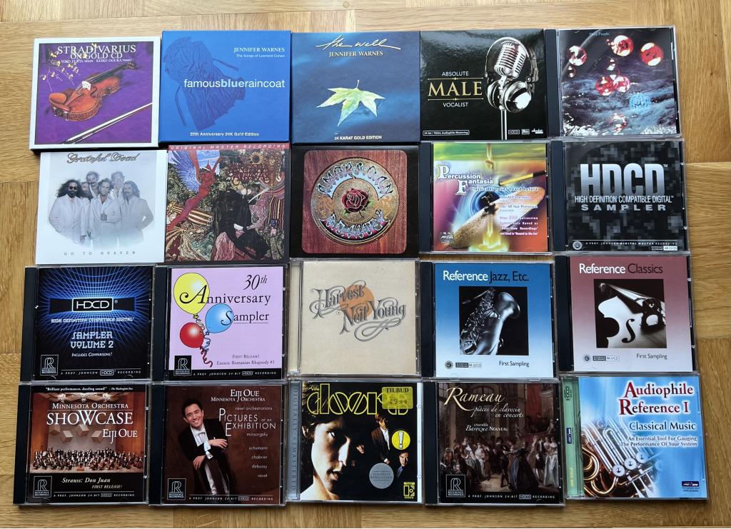 Various / Other HDCD/Gold CD-Sammlung, The Doors, Jennifer Warnes ...