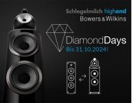 Aktion: Bowers & Wilkins Diamond Days 2024 mit der Serie 800 Diamond!