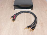 Reference highend audio speaker cable jumpers 0,6 metre