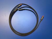 German Highend LGS Chinch-Kabel (Silberkabel), 1.5 m lang