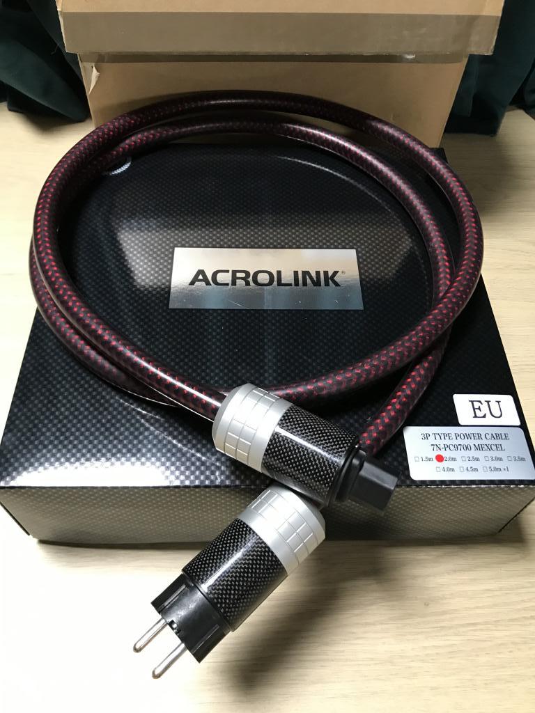 Acrolink Acrolink Mexcel 7N-PC9700 Mexcel 2m (8788863754) | Second-hand  device | Power Cords | Offer on audio-markt.de