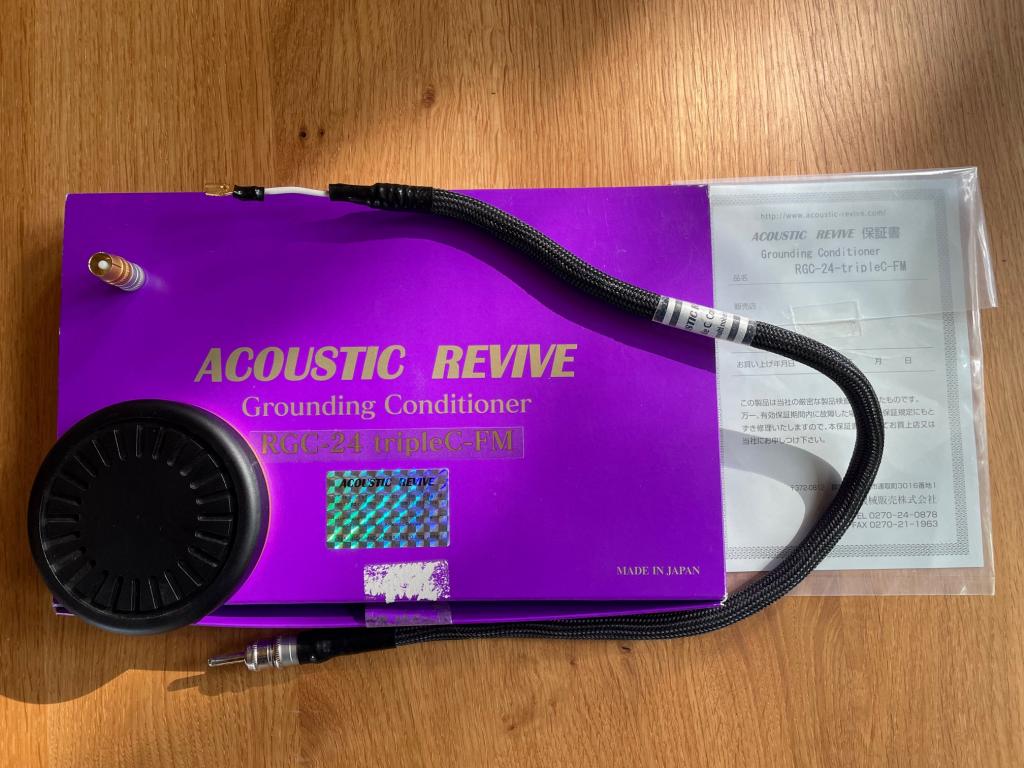 Acoustic Revive Rgc Triple C Fm Grounding Tool Gebrauchtger T Hifi Tuning