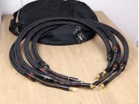 The Omega Gold highend audio speaker cables 1,8 metre