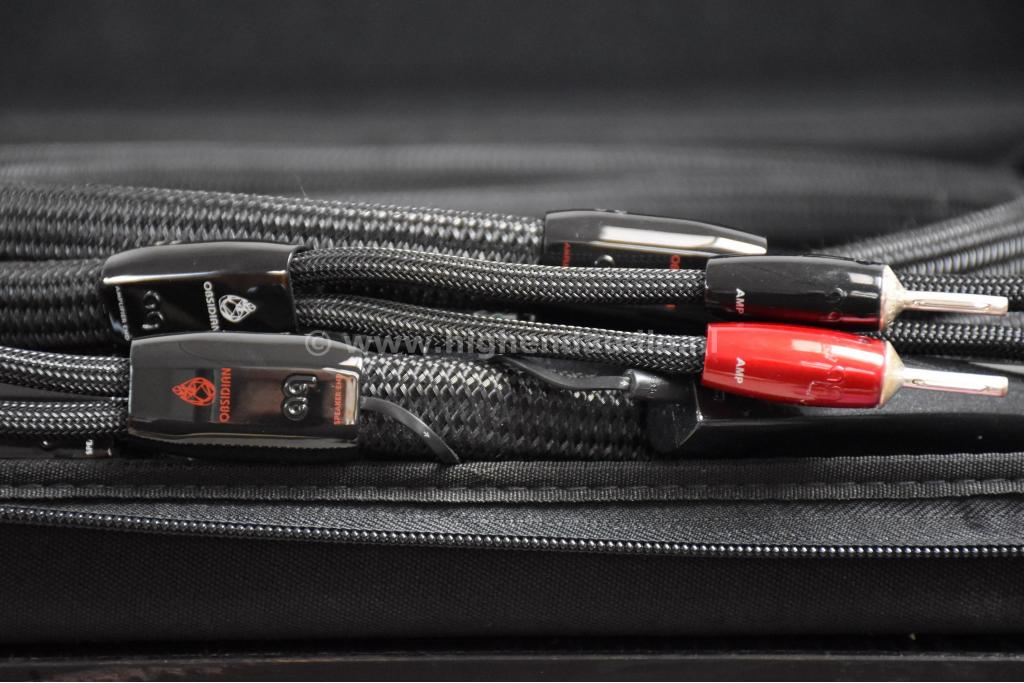 audioquest obsidian speaker cables