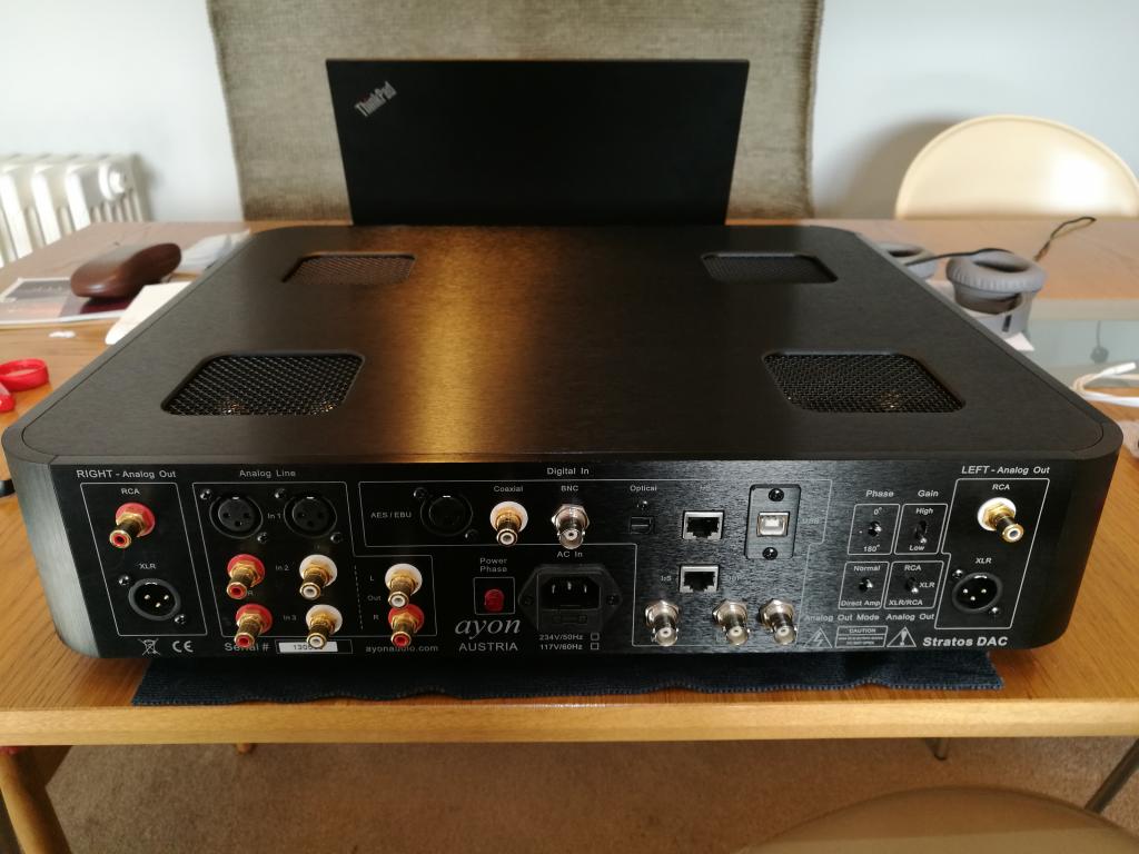 Ayon Audio Stratos Dac Pre Amplifier Gebrauchtger T D