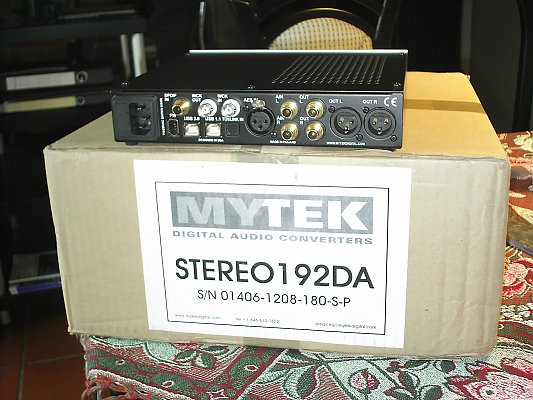 MYTEK  Stereo 192-DSD  DAC MYTED  Stereo - 192- DAC