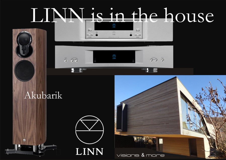 LINN -  Just listen bei visions&more Raum Stuttgart Ulm LINN -  Just listen bei visions&more 