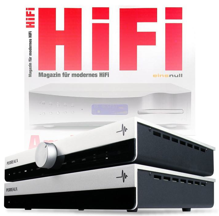 PERREAUX Audiant Vor/Endstufenkombination im Test bei „HiFi eins null“