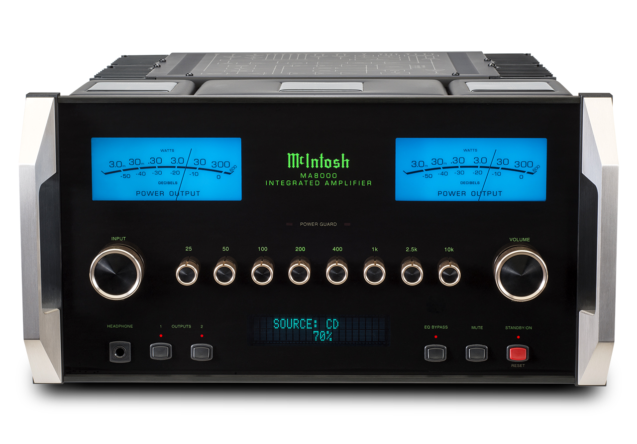 MCINTOSH MA8000AC Der ultimative Vollverstärkerbolide ! Test in stereoplay 06/2014 gelesen ? McIntosh is in the house