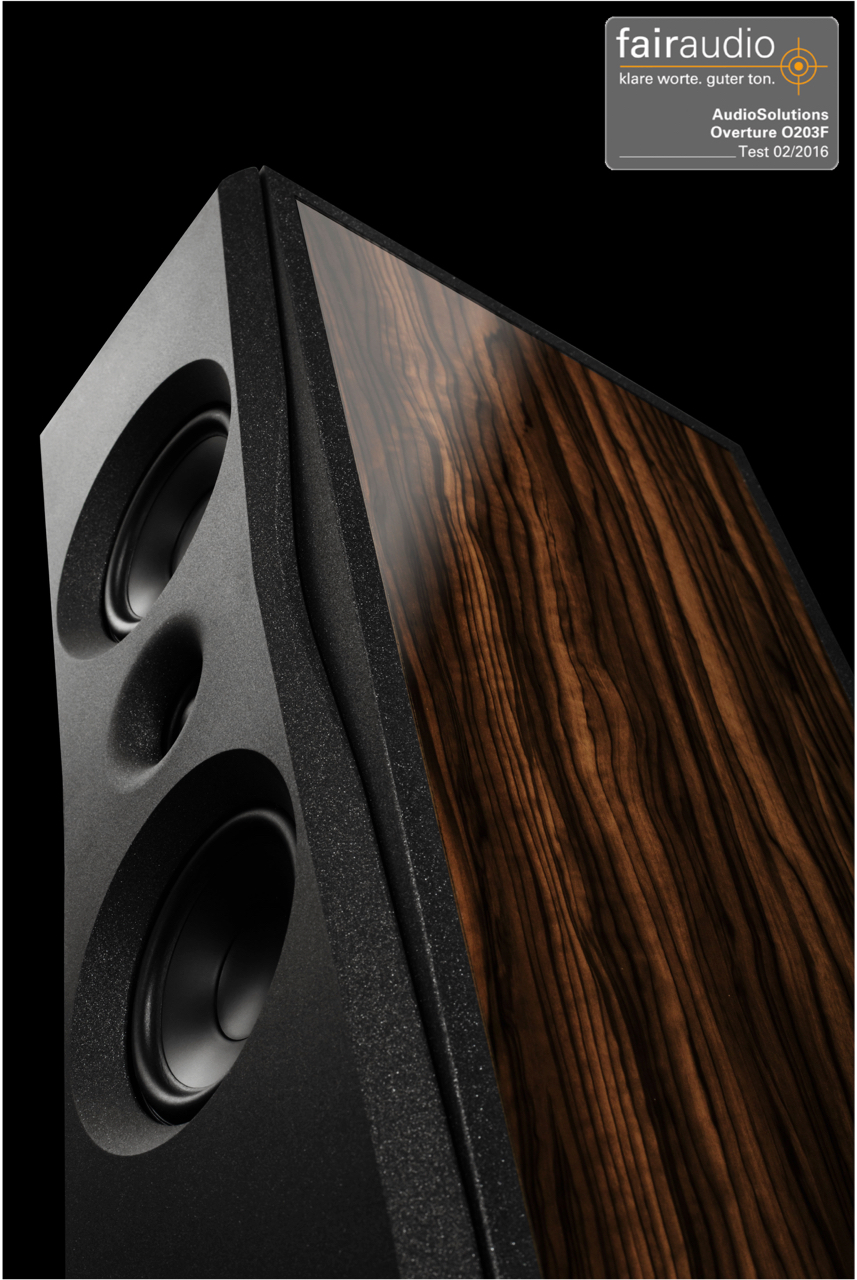 Neuer Test der Overture O203F von AudioSolutions AudioSolutions Overture 203F