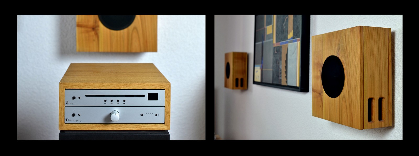 Pro-Ject   Wood Edition / Wandlautsprecher GALUGG in Kirschholz 