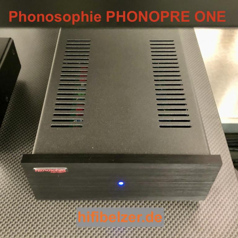 Phonosophie PHONOPRE ONE bei hifibelzer