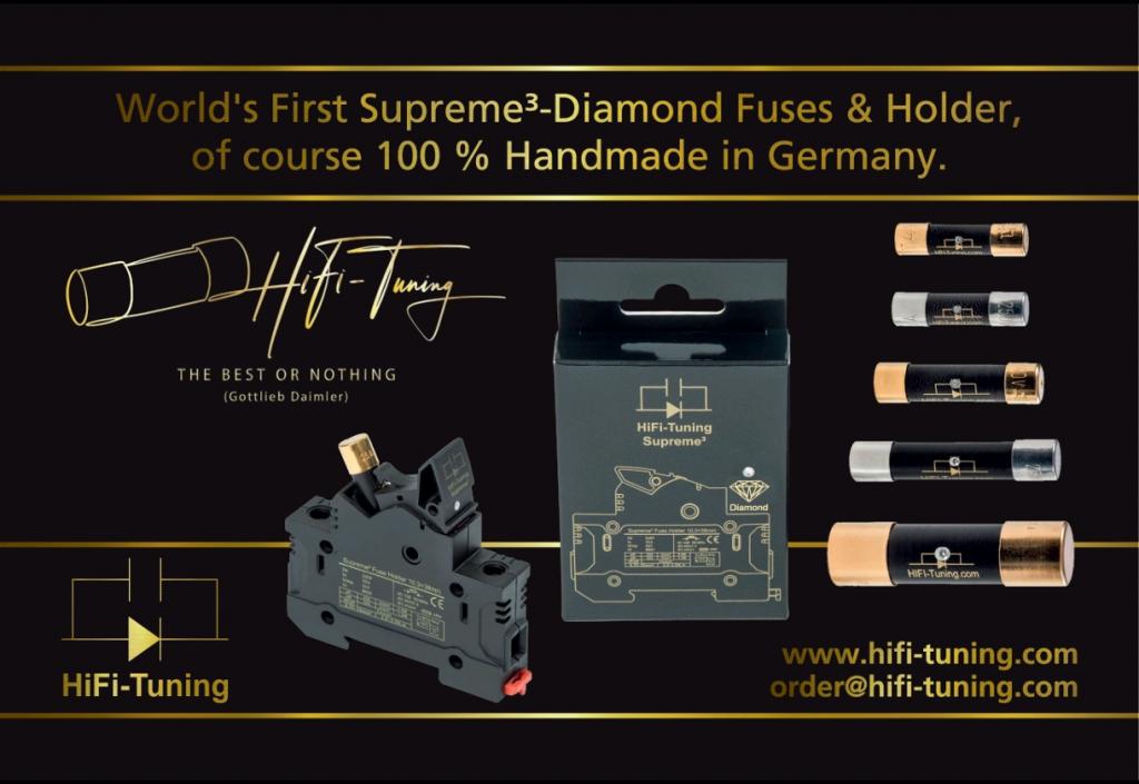 HiFi-Tuning Supreme³-Diamant Produkte Supreme³ Diamond Fuses and Holder