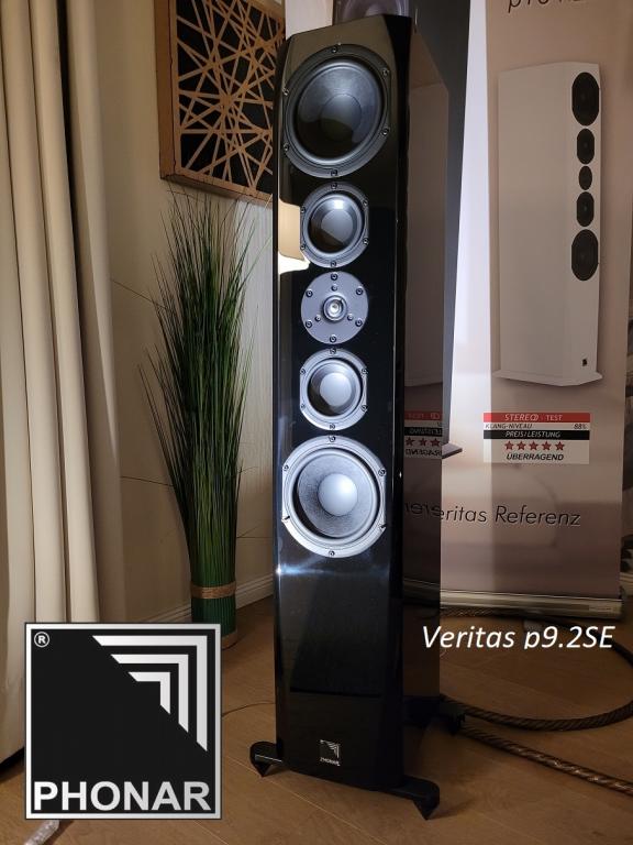 Vorführung/Test: Referenzen die Starallüren nicht nötig haben: Phonar Veritas p9.2, p10.2 NEXT/SE.  Phonar_NDHT_Hifitage_Bluetooth_Messe_Hifi_Audio_Lautsprecher_Scan_Speak_WireWorld_PowerGrip