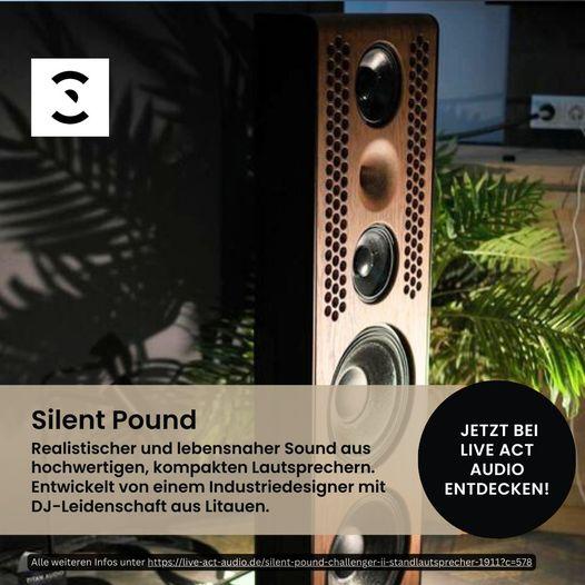 SILENT POUND CHALLENGER 2 und PRODUKTNEUHEIT auf der AUDIO VIDEO SHOW in WARSCHAU 