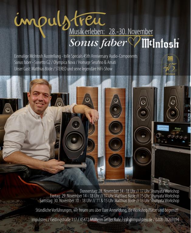 SonusFaber & McItntosh - Musik Erleben 