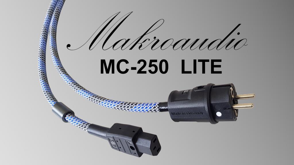 Makroaudio MC-250 MKII Lite Highend Netzkabel