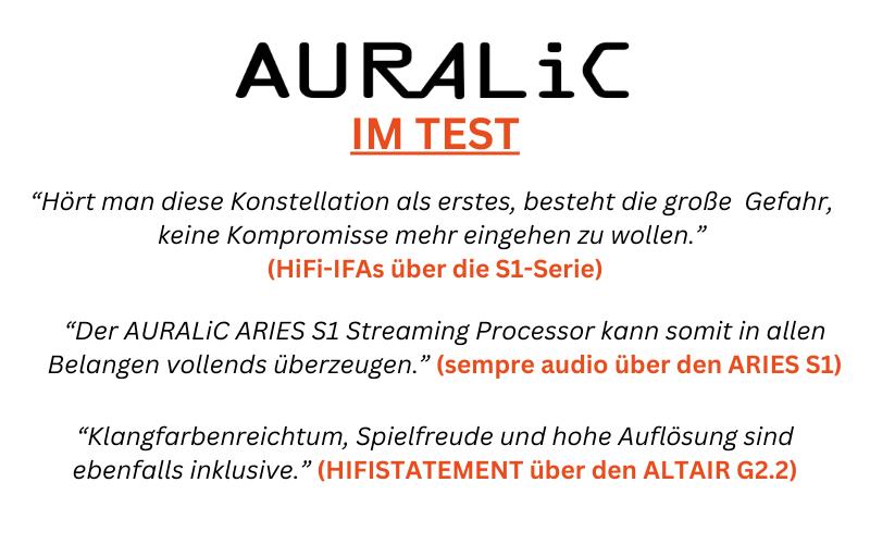 Auralic testberichte Auralic Serie 1