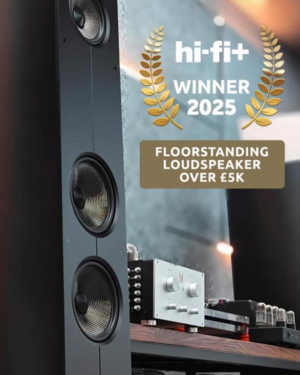 Hi-Fi+ Gewinner 2025 in der Königsdisziplin  Acoustic Energy Corinium - Hifi+ Gewinner 2025